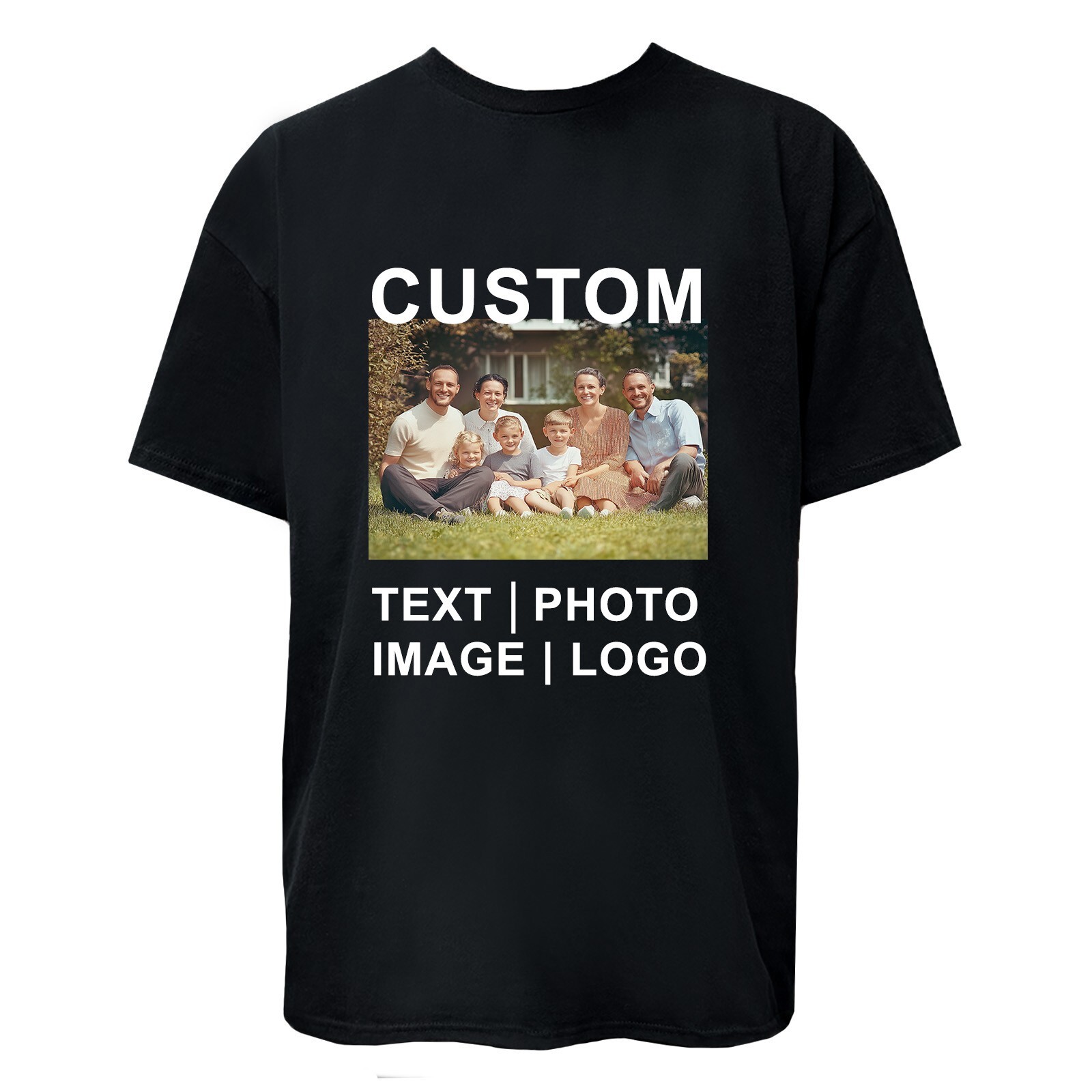 Custom Personalized T Shirt / Hoodie / Sweatshirt Print Your Logo Photo Text gallery