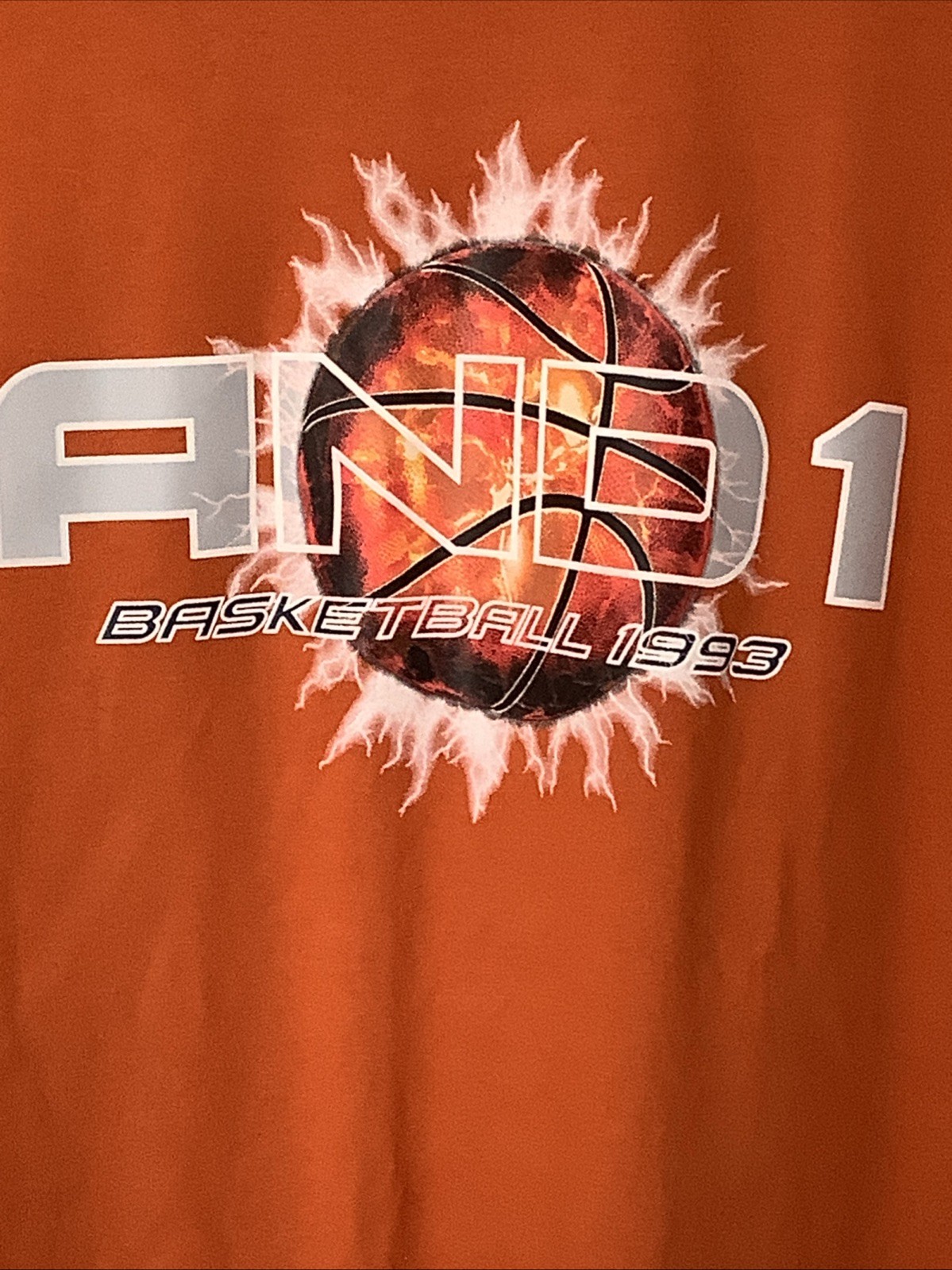 Vintage 1993 AND1 Basketball T-Shirt NEW WITH TAGS Size XL gallery