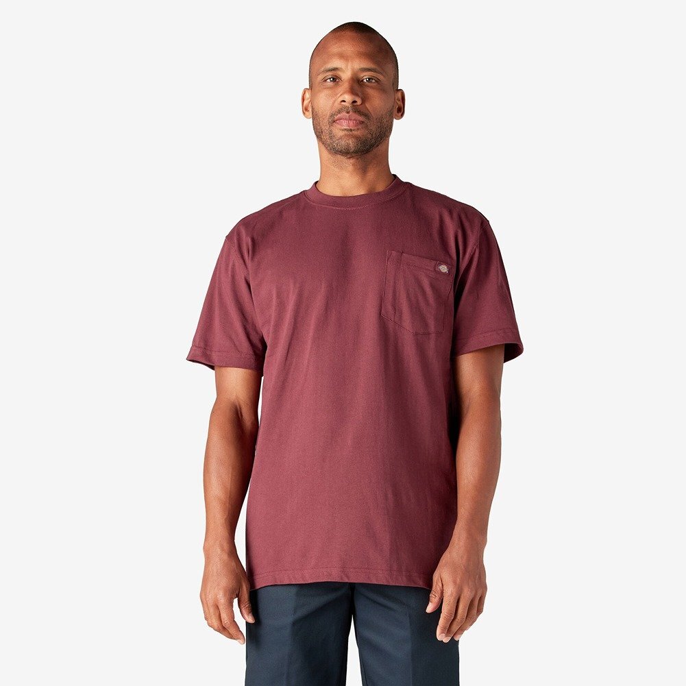 Dickies Men's T-Shirt Short Sleeve Heavyweight Pocket Relaxed Fit T-Shirt gallery