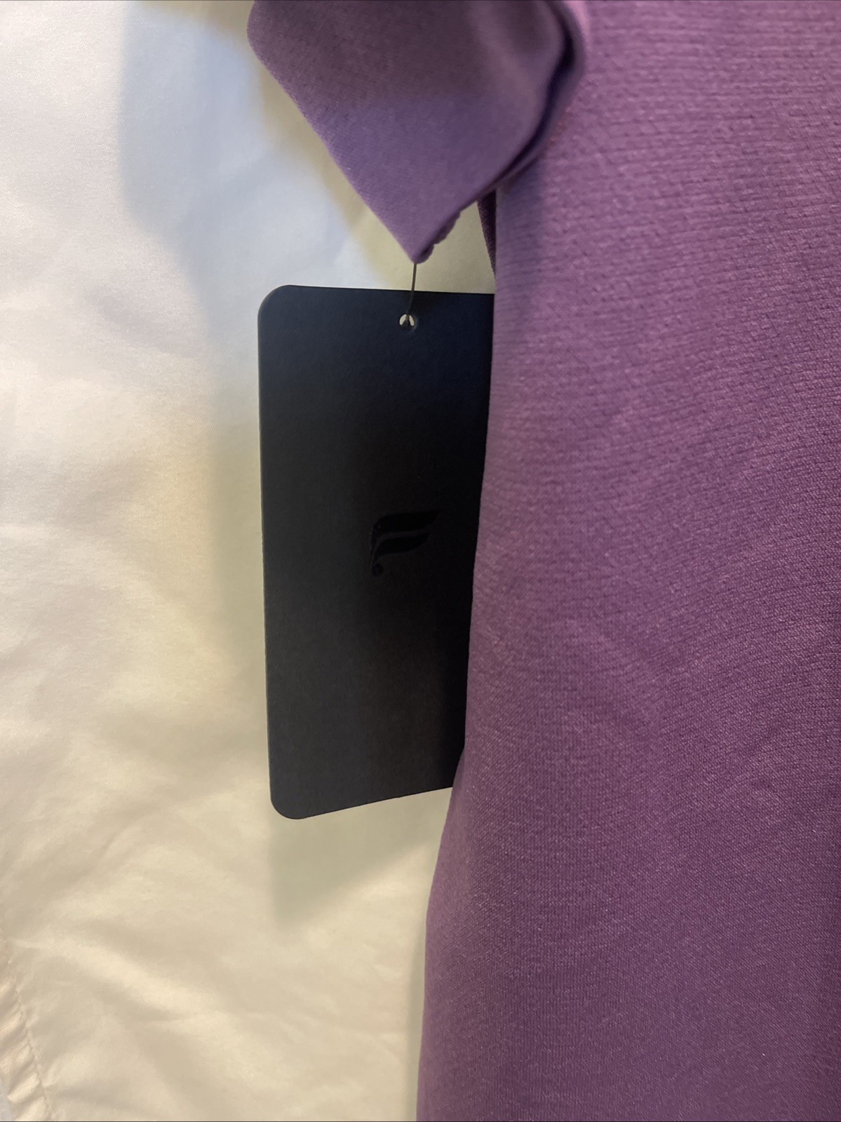 Fabletics Training Day Tee Purple Mystique XXL- NWT- Athletic Wear- Work Out gallery