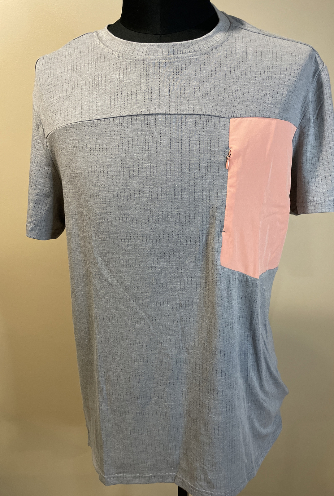 Avalanche Outdoor Mens T-shirt Grey Soft Stretch Quick Dry Size Large