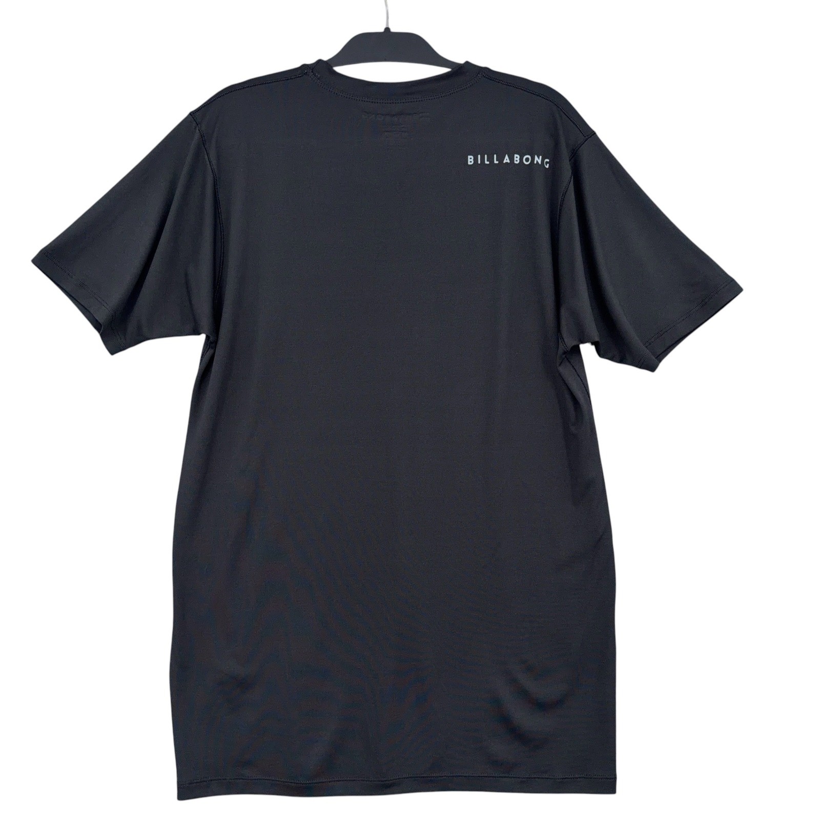 Billabong Rash Guard Mens Large Polyester Spandex Black Performance Tee gallery