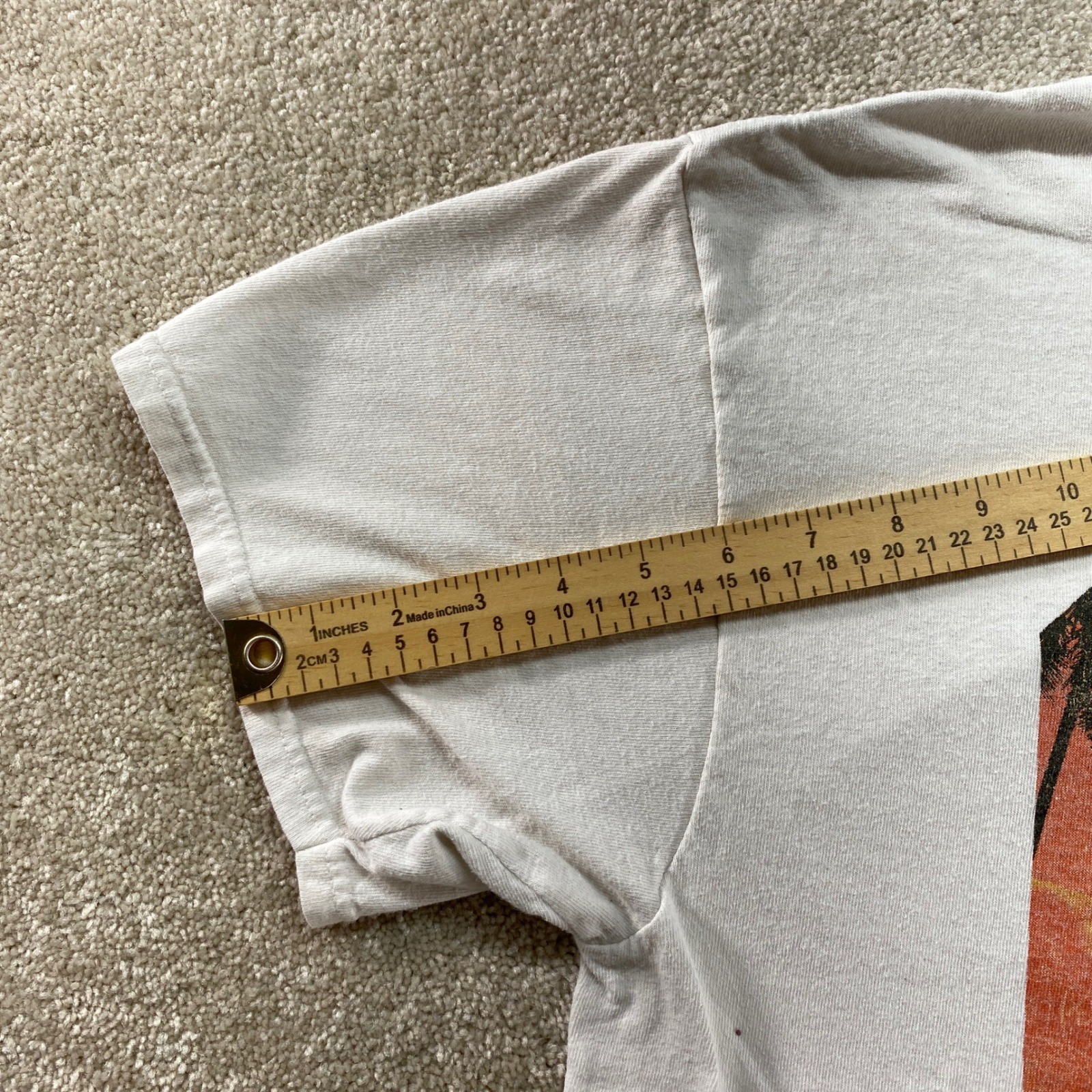 Delta Las Vegas Shirt Men XL White Graphic Palm Tree Est 1905 Short Sleeve gallery