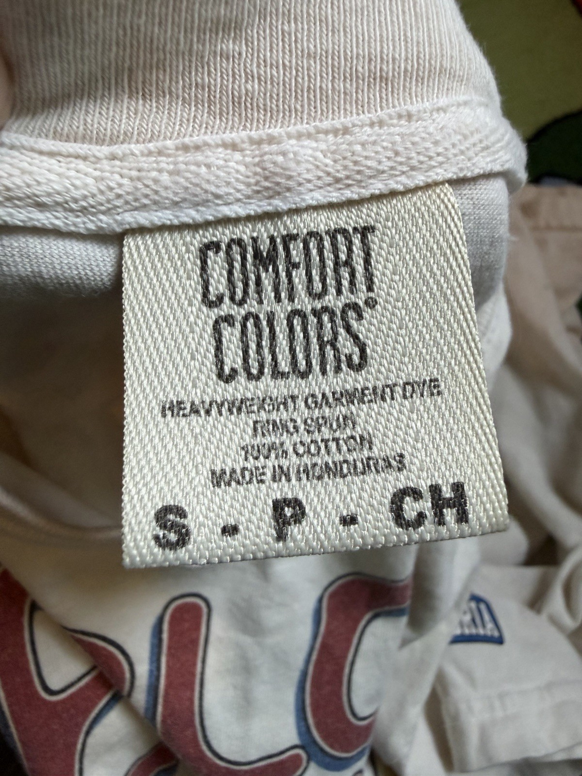Comfort Colors Backyard SportsxPlanet Euphoria Pablo Sanchez White Limited 23/50 gallery