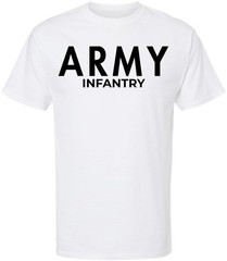 Army Infantry Physical Training T-Shirt U.S. Military Supply PT Running Tee
