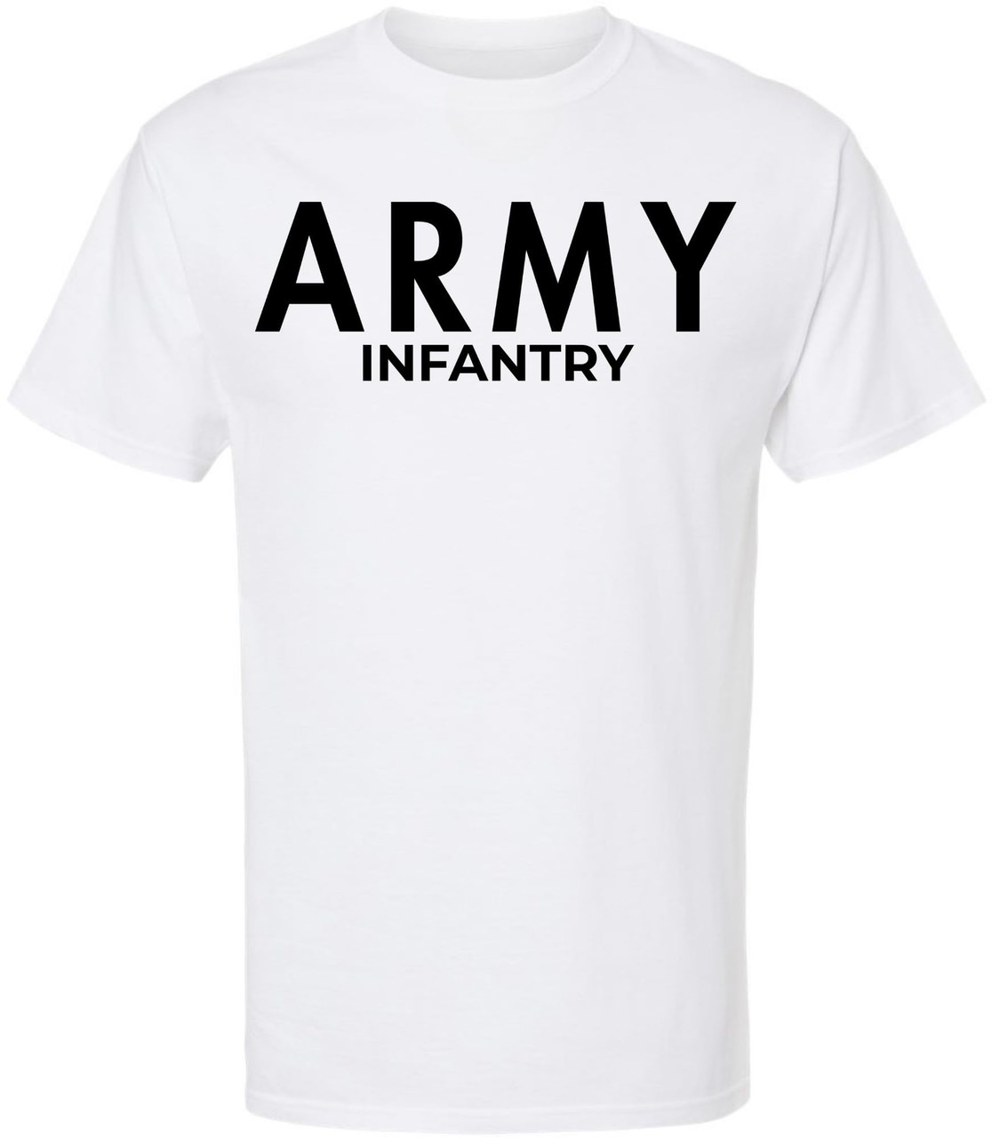 Army Infantry Physical Training T-Shirt U.S. Military Supply PT Running Tee gallery