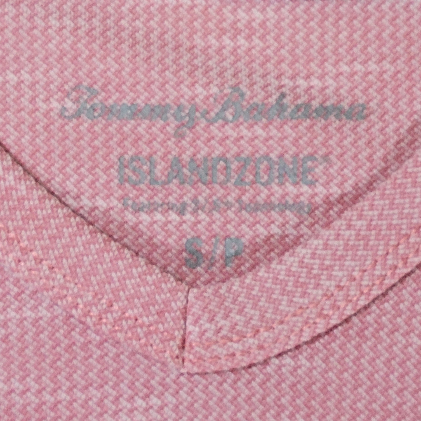 Tommy Bahama T-Shirt Men's Small Pink V-Neck Short Sleeve gallery