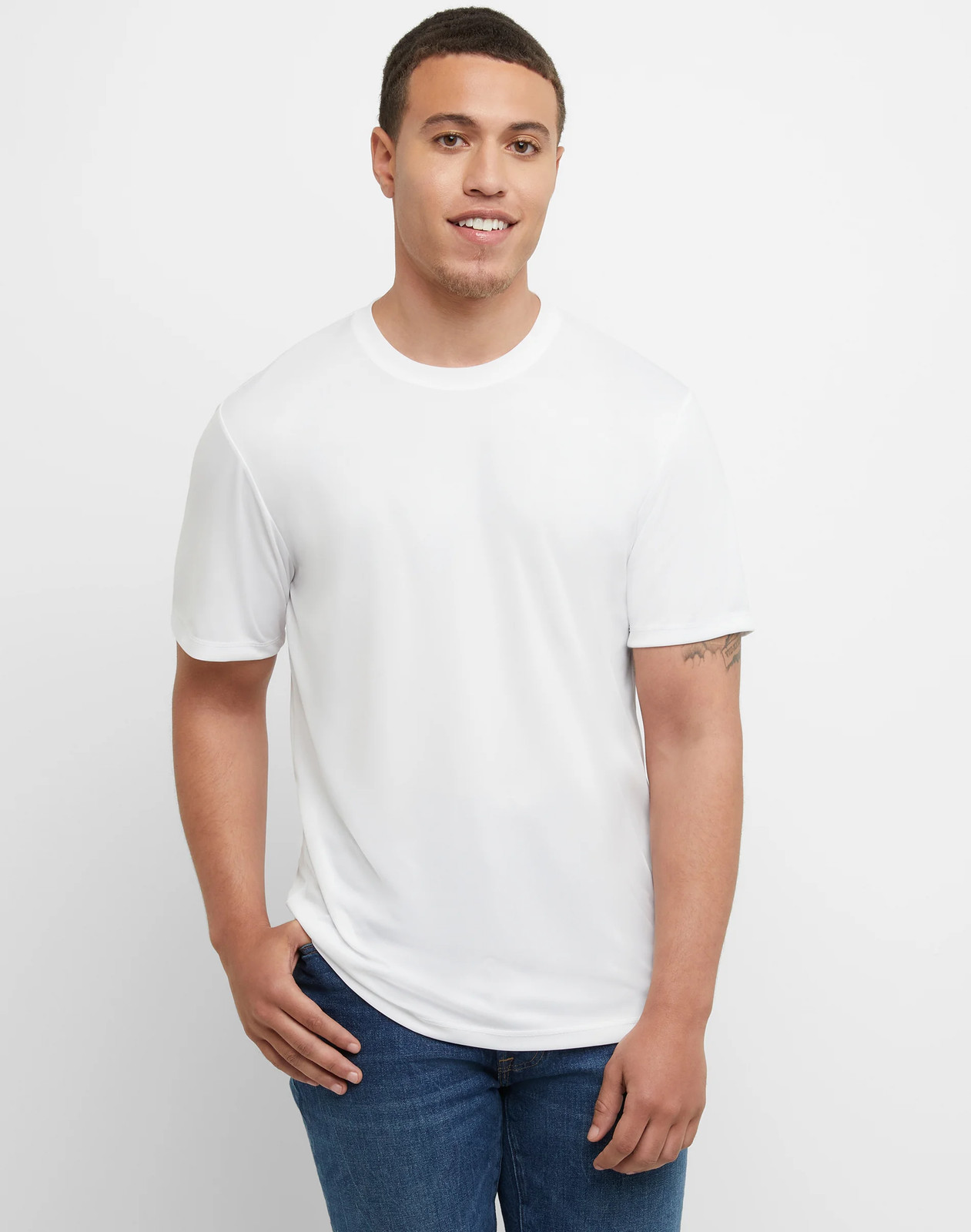 Hanes Sport Cool DRI Men's Performance T-Shirt, Value 5-Pack gallery