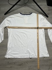 Vintage Polo Sport Ralph Lauren Shirt XL Henley Long Sleeve USA Flag 90s