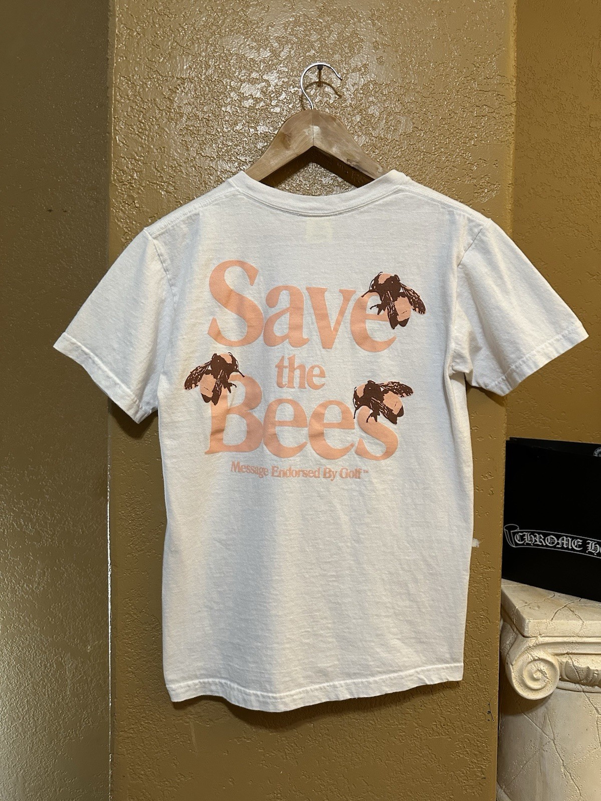 GOLF WANG Flower Boy T Shirt Men S White Save The Bees Graphic Tyler The Creator