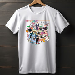 Retro Ed Sheeran Cassettes Unisex Tee Full Size Shirt Gift