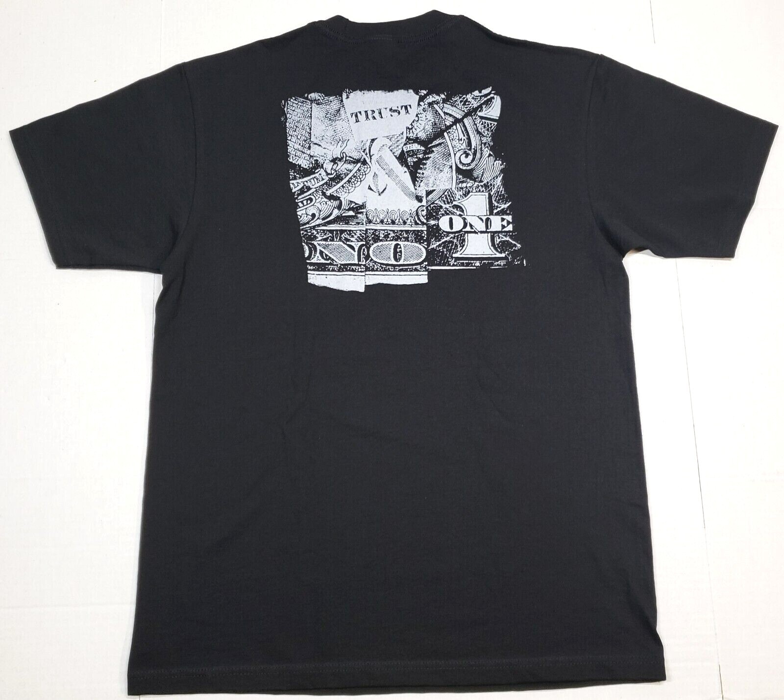 TRUST NONE T-shirt Urban Streetwear Hustle Cash Money $ Men's Tee New gallery