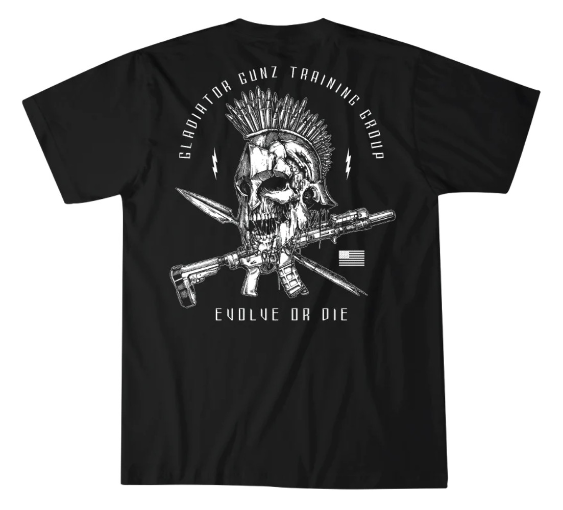 Howitzer Style Men's T-Shirt GLADIATOR GUNZ Military Grunt MFG Black S-4XL gallery
