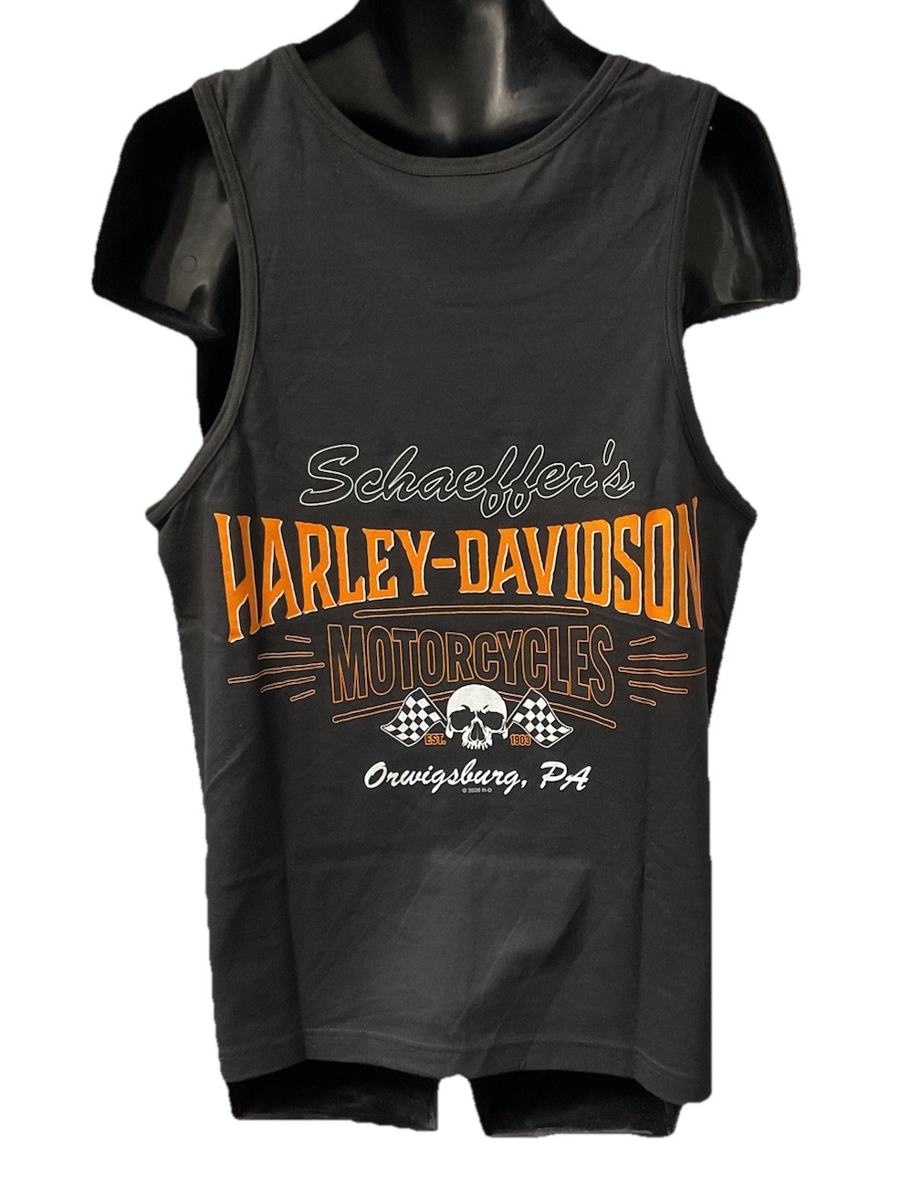 Harley Davidson Men's Full Burn Tank Top Black 3002880-CBLK gallery