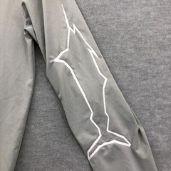 Vineyard Vines Performance Shirt Mens Small Marlin Logo Stretch Gray Long Sleeve