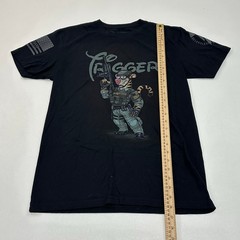 Relentless Men’s Trigger Graphic T-Shirt Black Size M