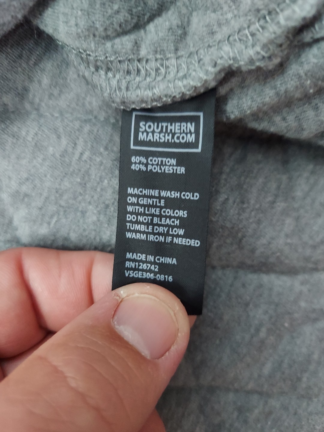 Southern Marsh Shooting Shirt Pullover Mens Large Gray Quilted 1/4 Zip Outdoor gallery
