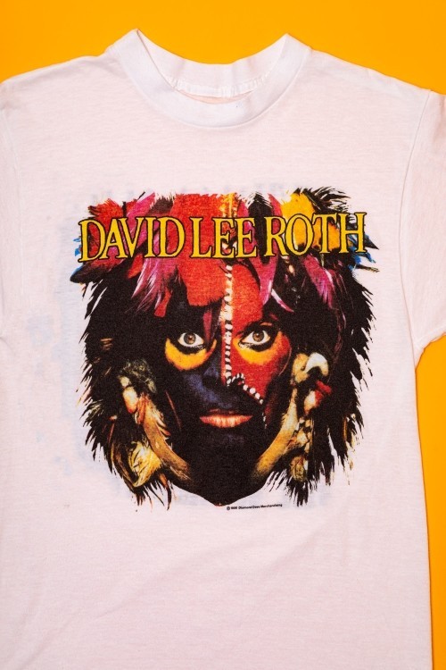 Vintage David Lee Roth Eat ‘Em And Smile Black Men All size Shirt