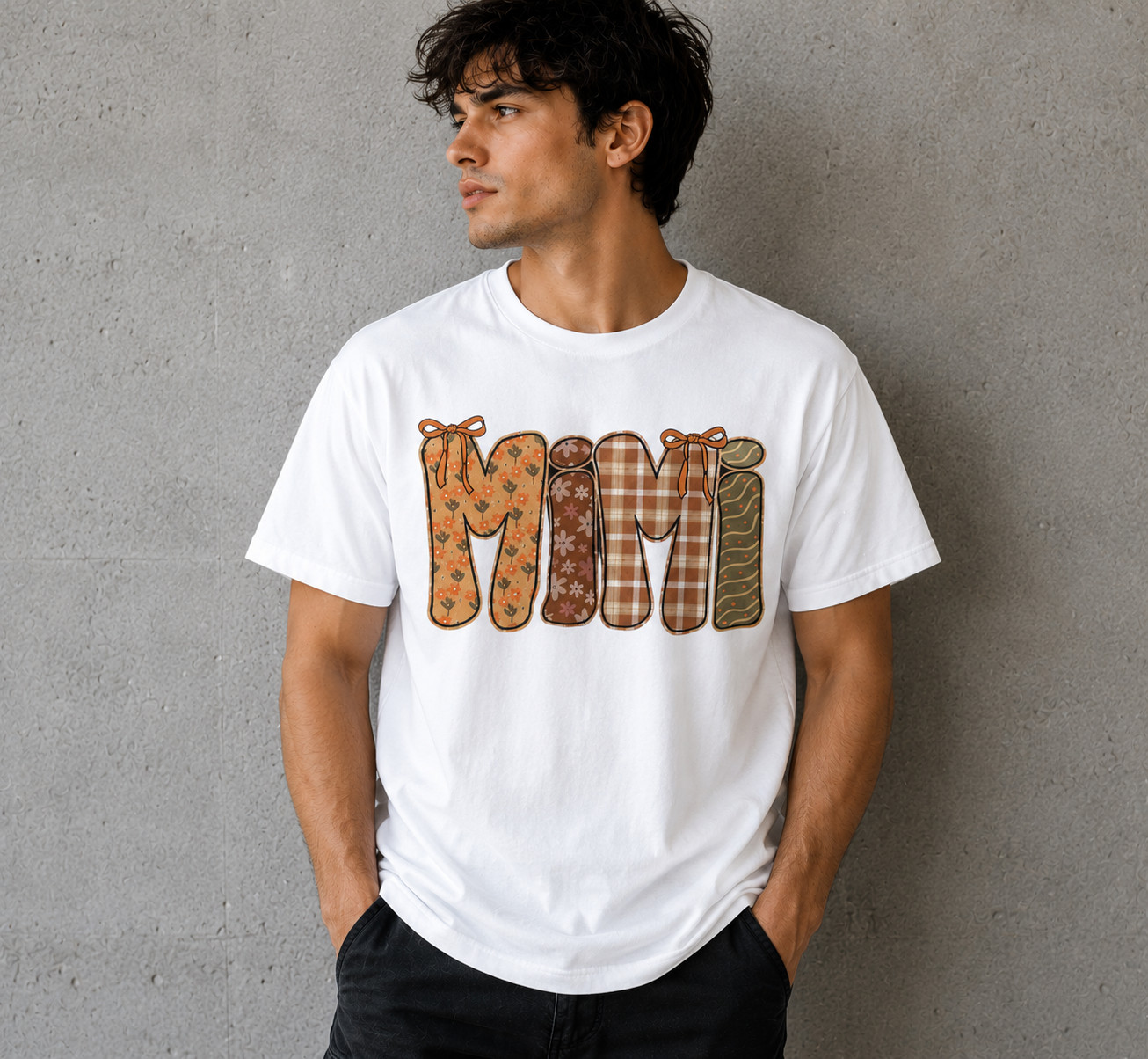 Mimi Fall T-Shirt Grandma Mothers Day Gift Cute Autumn Pumpkin Tee gallery