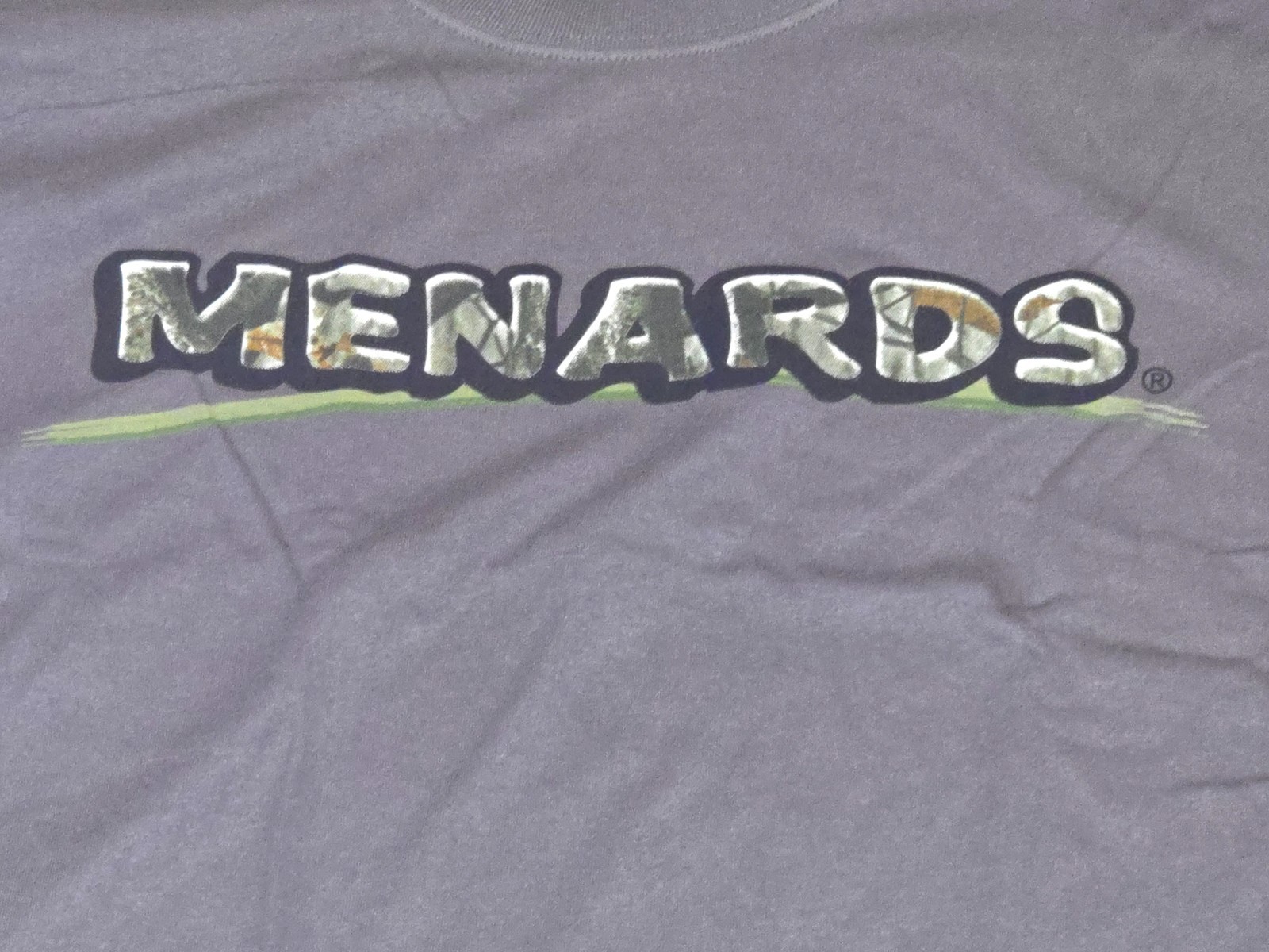 Menards T-shirt Mens Sz 2XL Est. 1960 Hanes ComfortBlend Shirt New Camo gallery