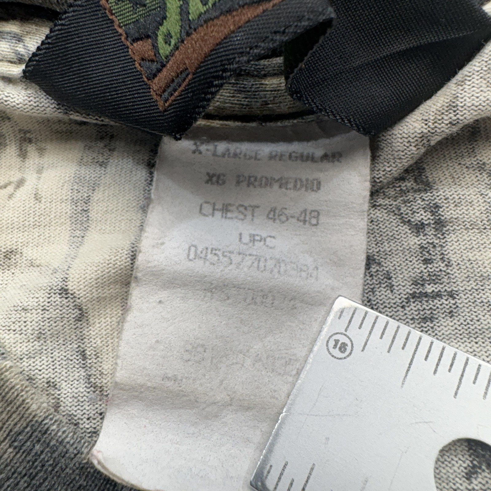 Liberty Shirt Mens XL Camo Camouflage Pocket Outdoor Hunting Tee Chest 46-48 gallery