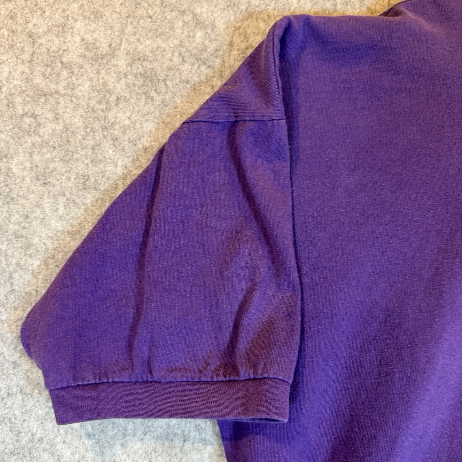Vintage 1993 Colorado Rockies Henley Shirt Purple Artex USA XL gallery
