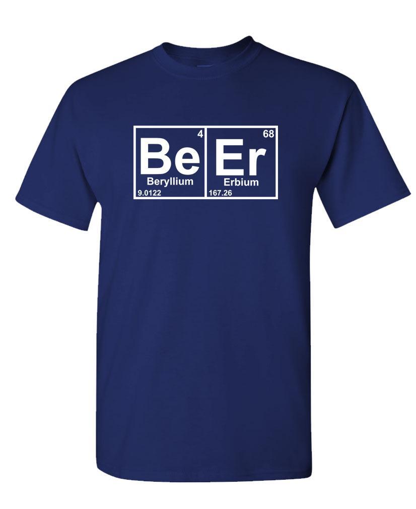 BEER periodic table chemistry element funny - Unisex Cotton T-Shirt Tee Shirt gallery