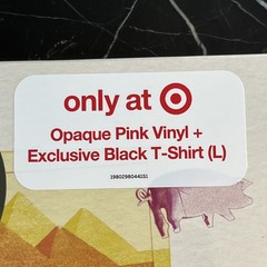 Pink Floyd 8-Tracks Target Exclusive Pink Vinyl + Large T-Shirt Boxset New 2026