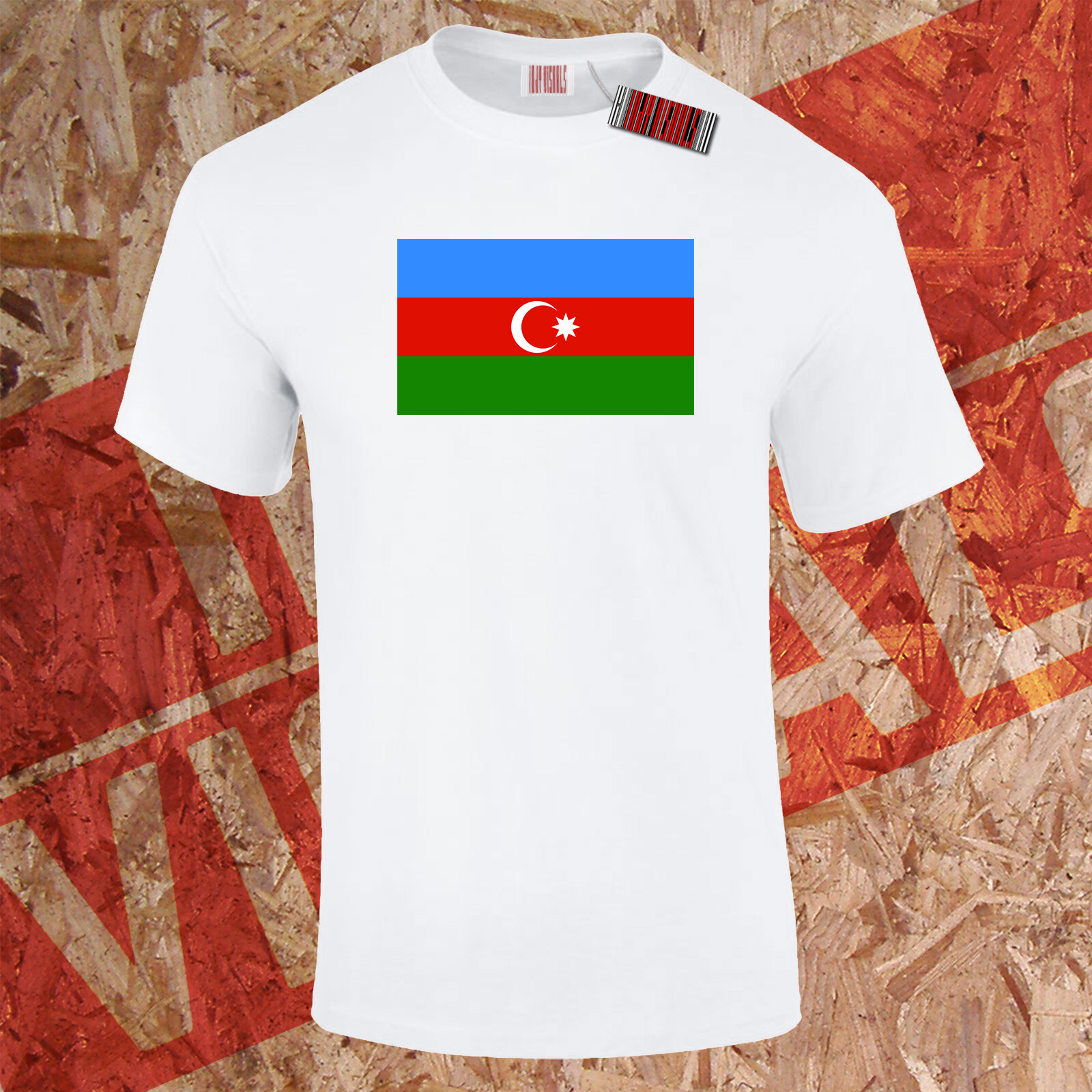 Azerbaijan Supporters T-Shirt Flag Day World Cup Baku Football 2026 Unisex gallery