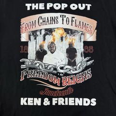 Kendrick Lamar They Not Like Us Black T-Shirt Men’s Size Medium The Pop Out