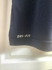 Nike DriFit Crewneck Poly Blend Flight Solar System Mens Large Blue Tee