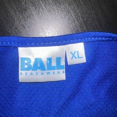 Ball Tank Top XL Gently worn Poly blend pinpoint mesh no fabric tag 21.5″ armpit
