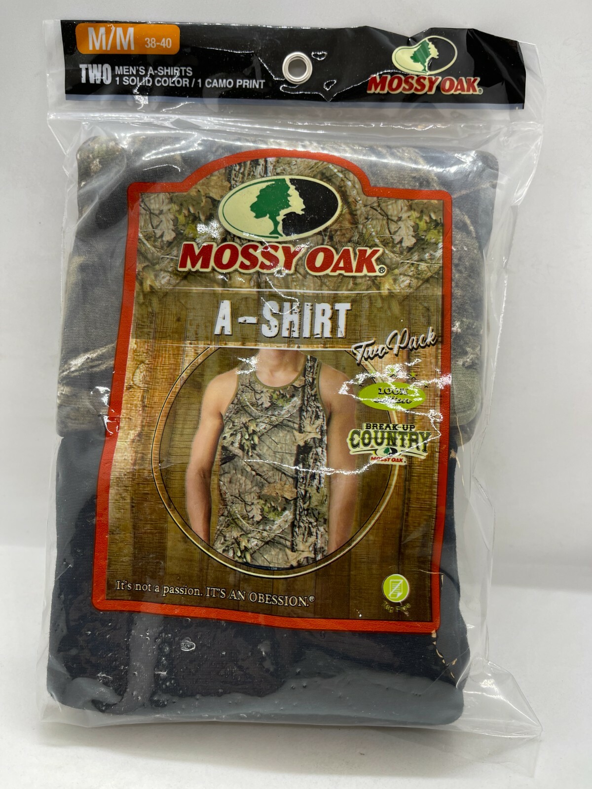 MOSSY OAK 2 PACK MEN'S A-SHIRT/TANK ASST SIZES NEW gallery