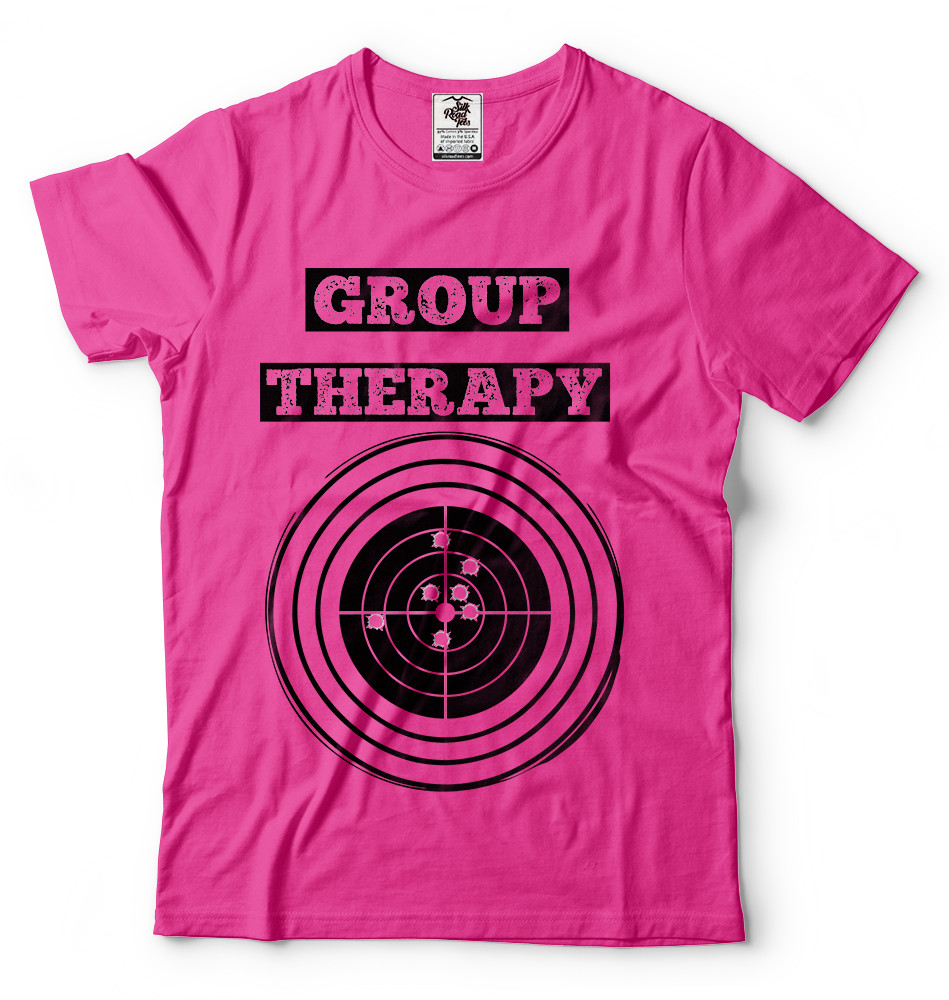 Group Therapy T Shirt 2nd Amendment Gun Laws Rights T-shirt Shooting Range Shirt gallery
