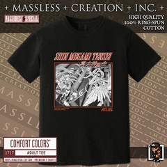 SHIN MEGAMI TENSEI [Final Battle] Premium T-Shirt [Comfort Colors 1717] Megaten