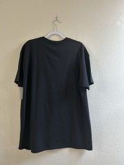 Athletic Works Men’s Black Short Sleeve Cotton T-Shirt Size XL (46-48) NEW