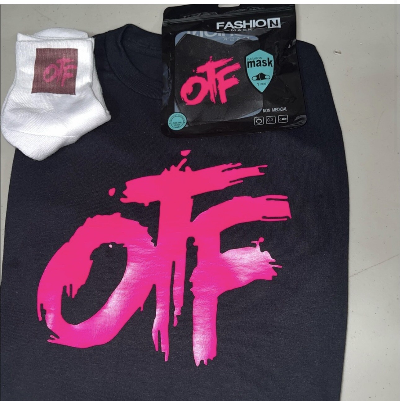 Otf Shirt ,Socks And Mask gallery