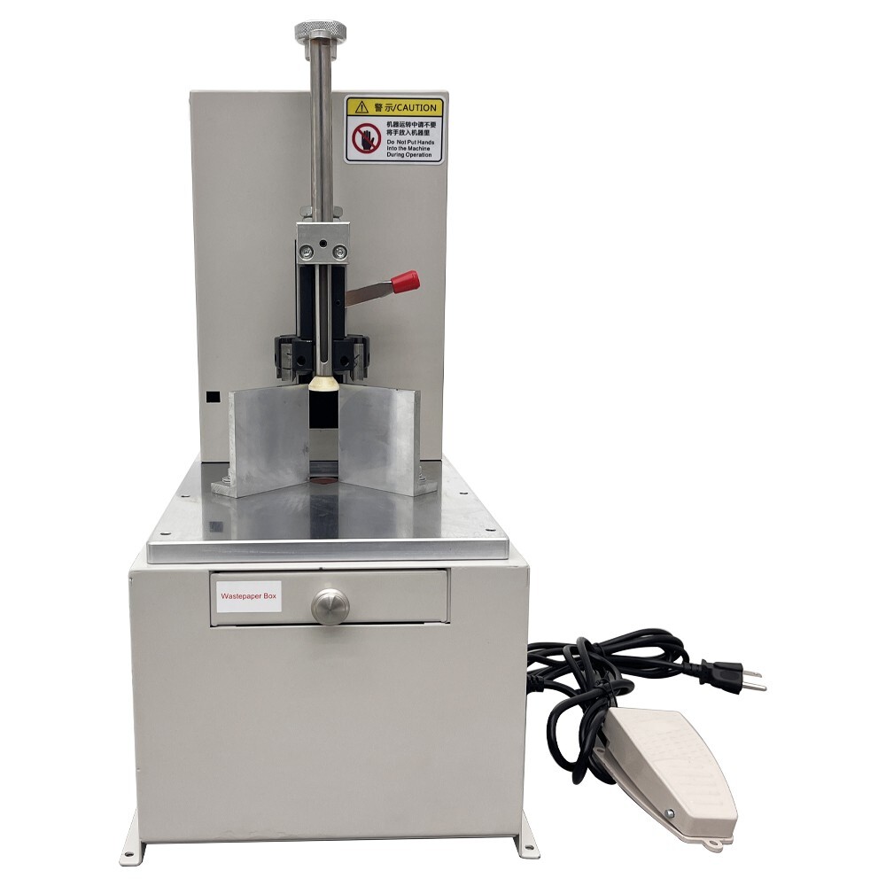 Fillet Paper Cutter Machine 110V Electric Corner Rounder Cutter with R3-R9 Blade