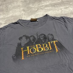 The Hobbit Unexpected Journey Shirt Men’s XL Gray Cotton Y2K Movie Promo