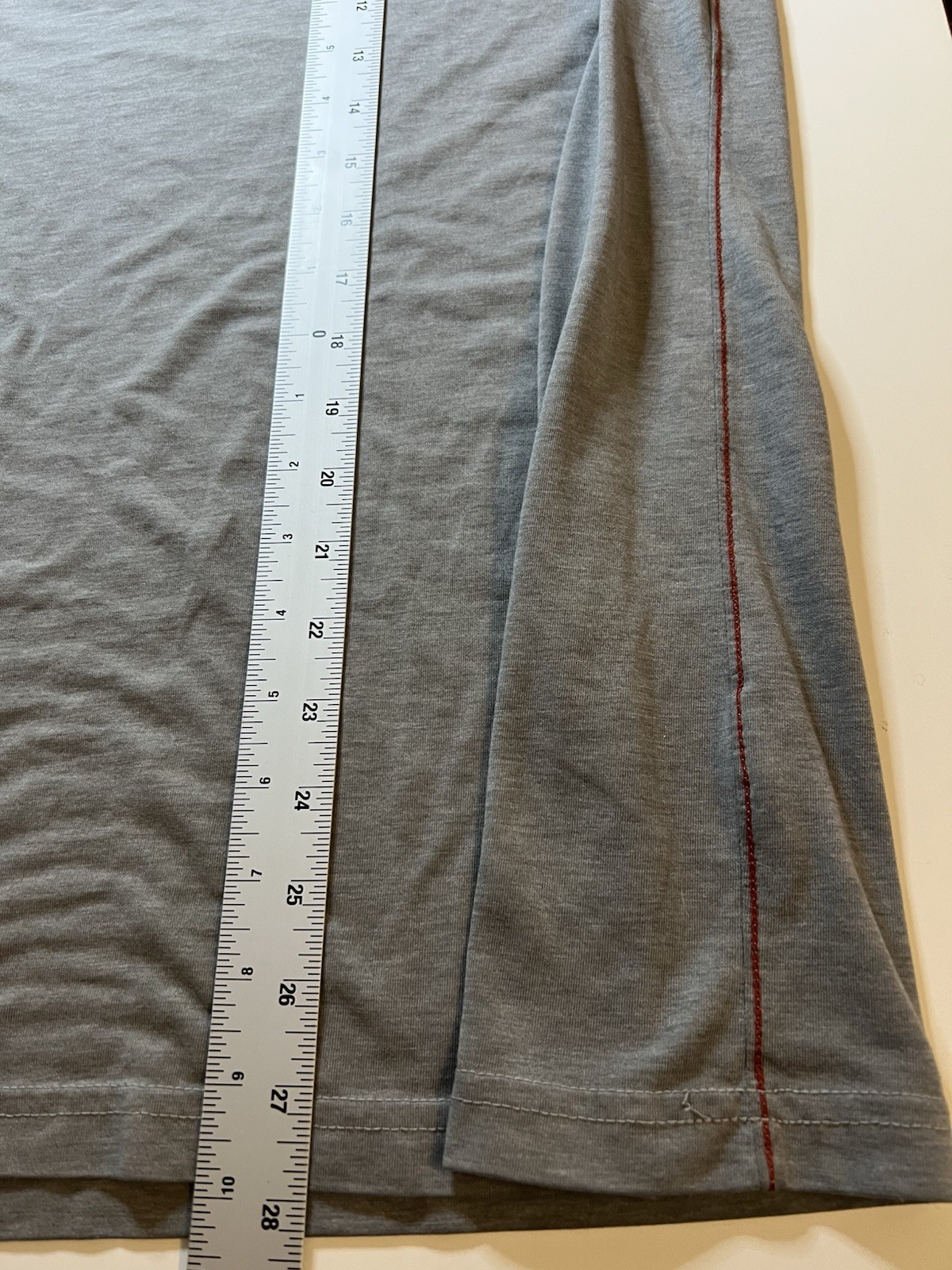 LL Bean Tshirt Katahdin Mountain Logo Men's Large Gray Slightly Fitted gallery