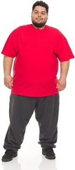 BILLIONHATS 4 Pack T-Shirts – Size 7X – Plus Size Men’s Solid Colors Cotton