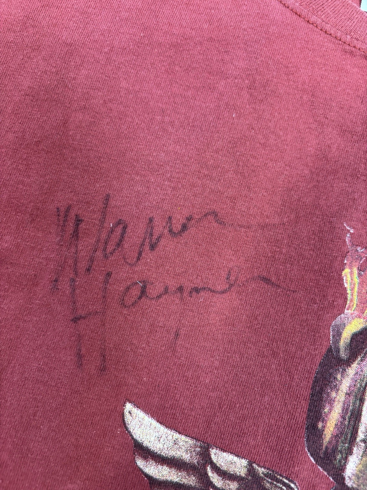 Govt Mule Vintage Warren Haynes Signed T-shirt Size XL gallery