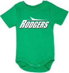 Aaron Rodgers Logo Jersey Creeper Romper One Piece BABY