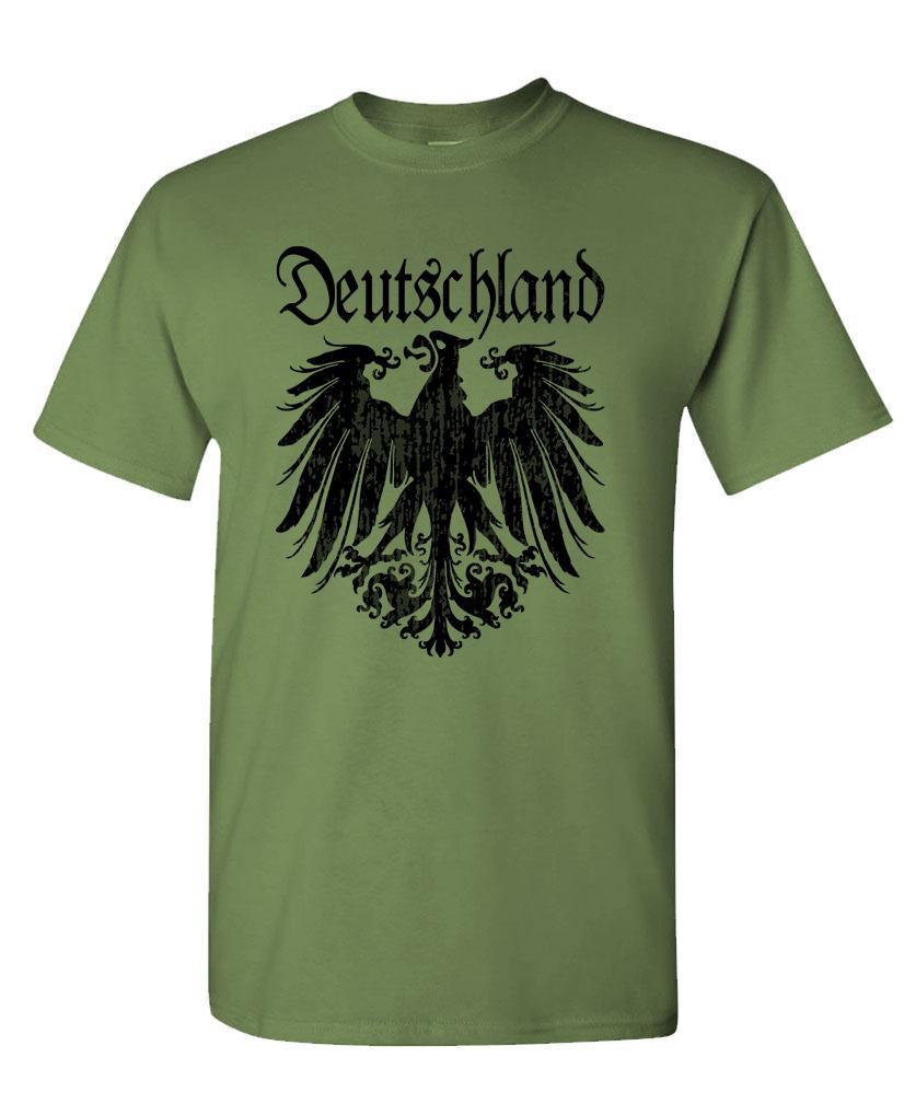 BLACK DEUTSCHLAND EAGLE - german soccer - Cotton Unisex T-Shirt gallery