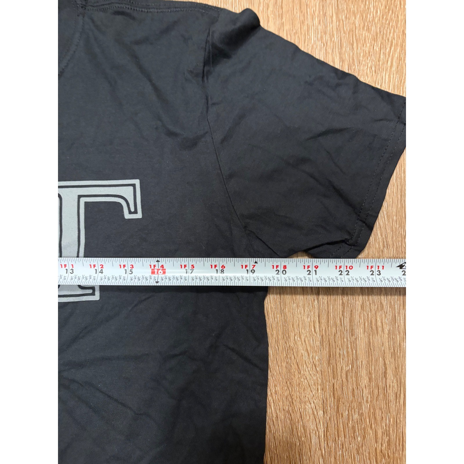The Thread Shop 2021 Tour T-Shirt Mens Large Black Greek Letter Graphic Tee gallery