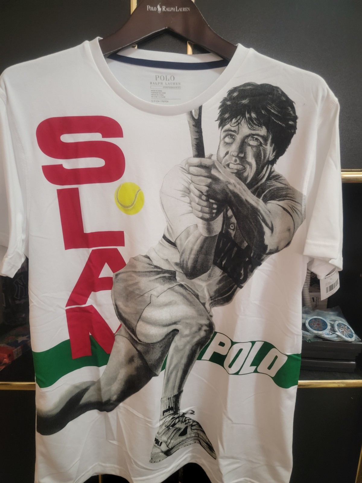 Polo Snow Beach T-Shirt Size Small White Crew Neck Short Sleeve NWT Ralph Lauren gallery