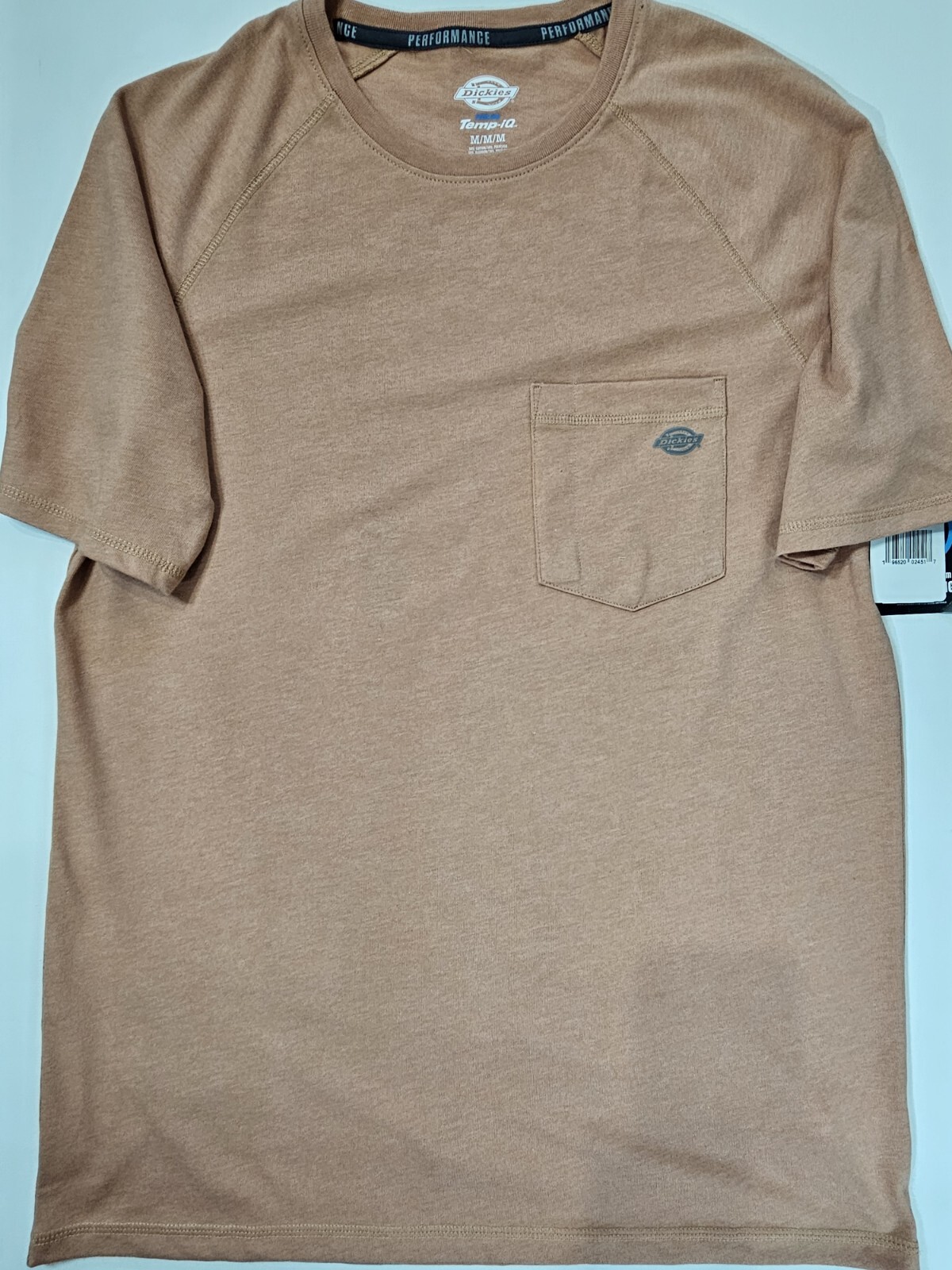 NWT Dickies Temp IQ Performance Cooling T-Shirt Mens Medium Rust Orange Workwear gallery