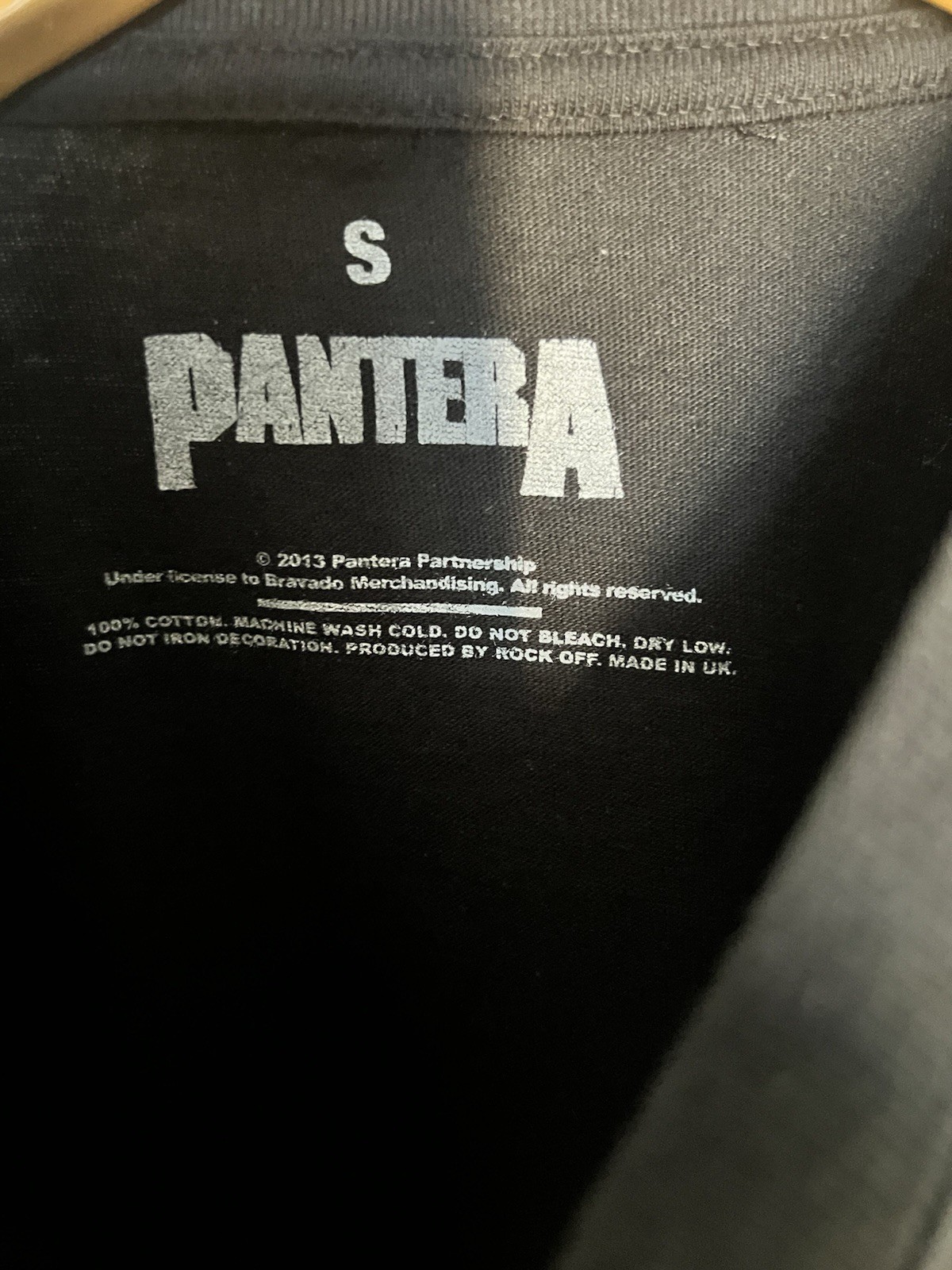 Pantera Official Live 101 Proof Graphic Band T-Shirt S Concert Band Merch gallery