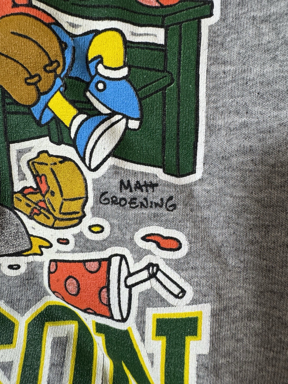 VTG The Simpsons T-Shirt Sz L “Like Father Like Son” Bart Homer Simpson Fox 2009 gallery