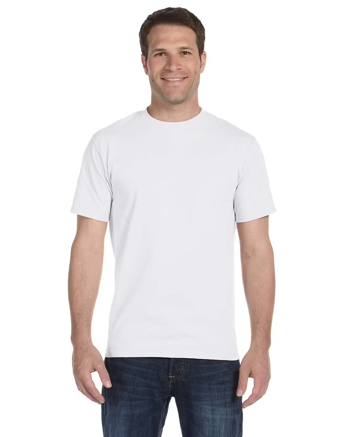 Hanes 5280 Unisex Comfortsoft Cotton T-Shirt, Size XL - White gallery